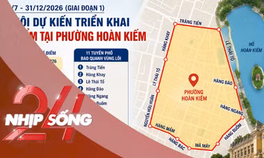 NHỊP SỐNG 24: Chủ tịch Hà Nội nói về lộ trình thí điểm vùng phát thải thấp trong Vành đai 1