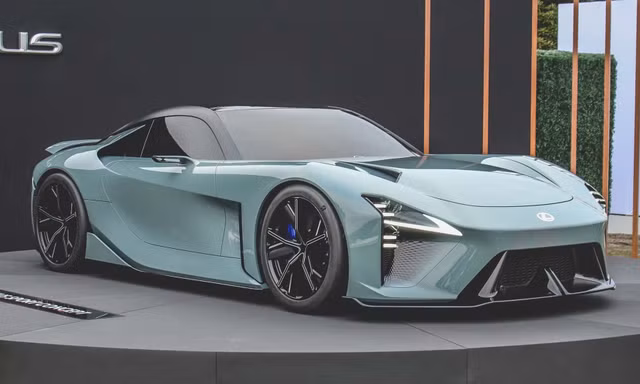 Hé lộ thiết kế siêu xe điện của Lexus