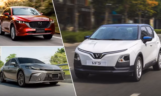 Ô tô bán chạy nhất các phân khúc trong nửa đầu năm 2025 tại Việt Nam