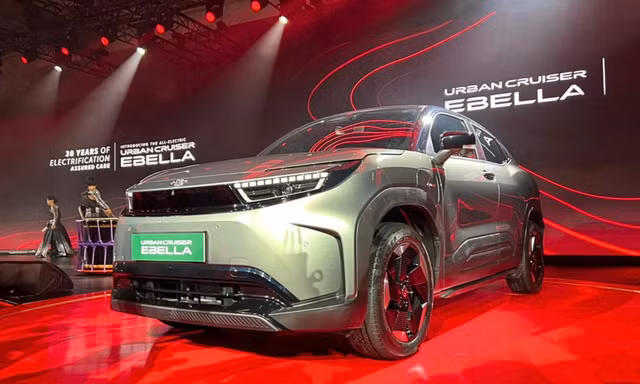 Cận cảnh SUV điện giá rẻ của Toyota