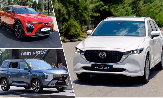 Hai mẫu SUV hạng C bất ngờ vượt doanh số Mazda CX-5