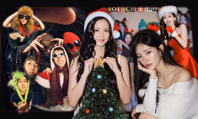 Giáng sinh của sao Hàn: CORTIS siêu quậy, Jisoo ngọt ngào, Lisa sang Pháp hẹn hò?