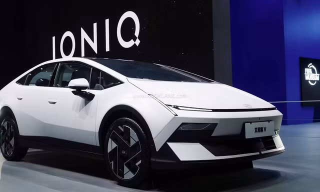 Cận cảnh xe điện thiết kế lạ của Hyundai