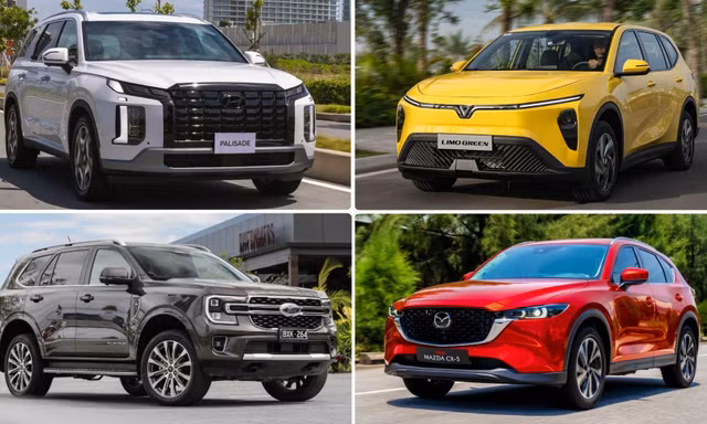 Ô tô bán chạy nhất theo phân khúc quý I năm 2026