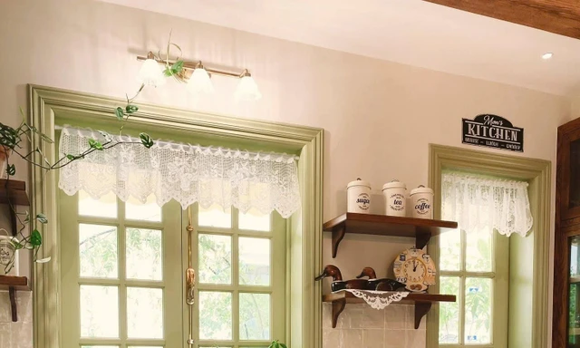 Căn bếp xanh bơ đậm chất cottagecore khiến các bà nội trợ phát 'cuồng'