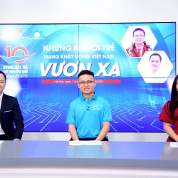 Tọa đàm giao lưu với chủ đề "Những người trẻ mang khát vọng Việt Nam vươn xa".