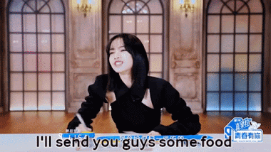 Hứa sẽ gửi đồ ăn cho các thí sinh Hứa sẽ gửi đồ ăn cho các thí sinh