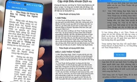 Zalo tạo sức ép để người dùng chấp thuận điều khoản là trái luật