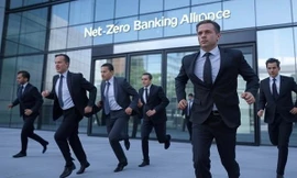 Lý do loạt ngân hàng 'tháo chạy' khỏi các cam kết khí hậu 