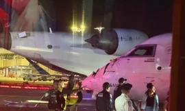 Hai máy bay Delta Airlines va quệt, một tiếp viên bị thương