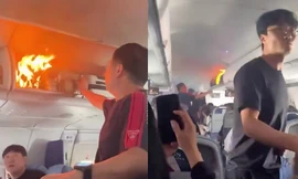 Máy bay Trung Quốc hạ cánh khẩn cấp 