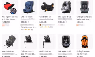 Bắt buộc lắp ghế trẻ em trên ô tô: Ồ ạt đặt mua, giá tăng chóng mặt 