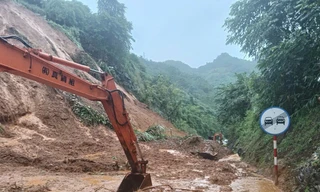 Sạt lở khắp khu vực miền núi phía Bắc 