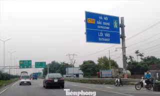 25.000 tỷ đồng mở rộng cao tốc Hà Nội - Bắc Giang
