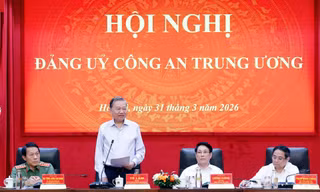 Tổng Bí thư Tô Lâm dự Hội nghị Đảng ủy Công an Trung ương