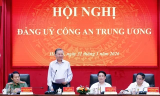 Tổng Bí thư Tô Lâm dự Hội nghị Đảng ủy Công an Trung ương