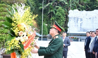 Đại tướng Nguyễn Trọng Nghĩa chủ trì các hoạt động về nguồn, tri ân tại tỉnh Cao Bằng 