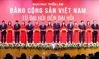 Tổng Bí thư Tô Lâm dự khai mạc triển lãm 'Đảng Cộng sản Việt Nam - Từ Đại hội đến Đại hội'