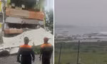Video đầu tiên về sóng thần sau động đất ngoài khơi Nga, cảnh báo còn dư chấn