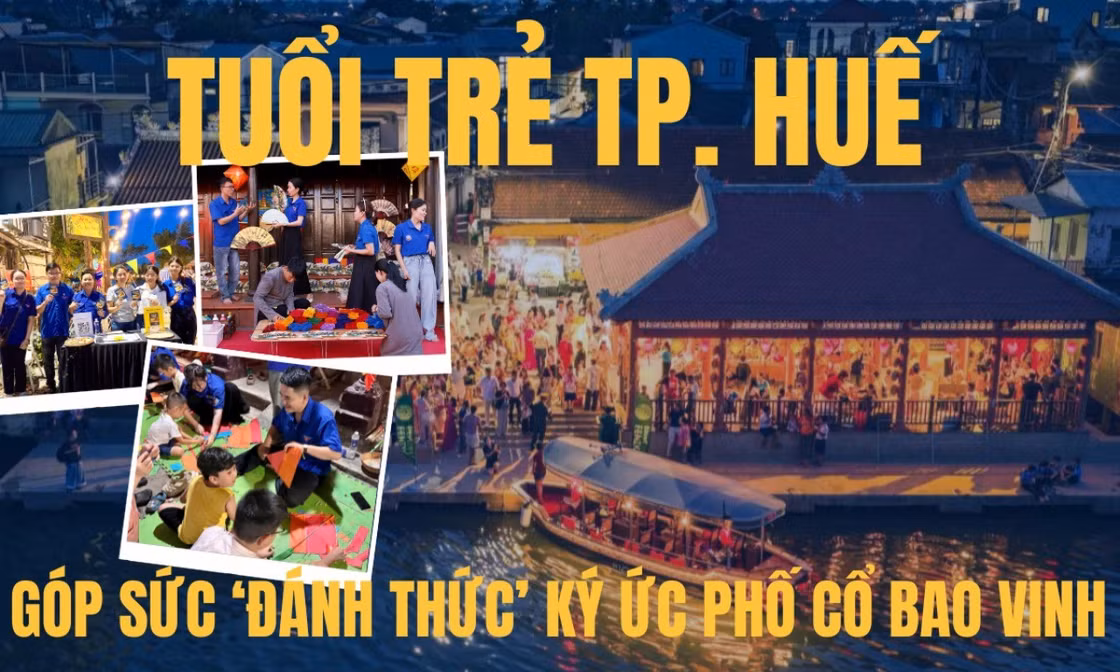 Tuổi trẻ TP. Huế góp sức ‘đánh thức’ ký ức phố cổ Bao Vinh