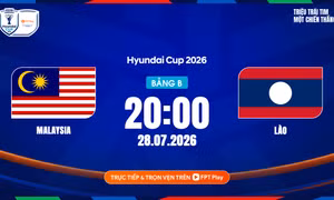 Nhận định Malaysia vs Lào, 20h00 ngày 28/7: 'Hổ Malay' thị uy sức mạnh