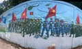 Con đường bích họa dài 300m tái hiện lễ diễu binh ở trung tâm TPHCM 