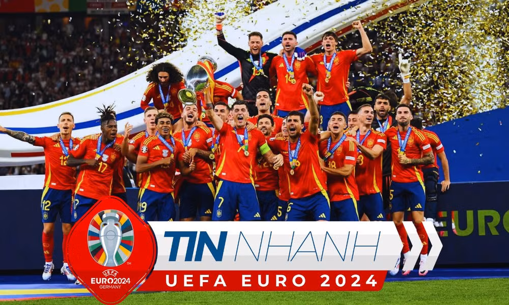 TIN NHANH EURO: Đội hình tiêu biểu vòng chung kết - Tây Ban Nha áp đảo