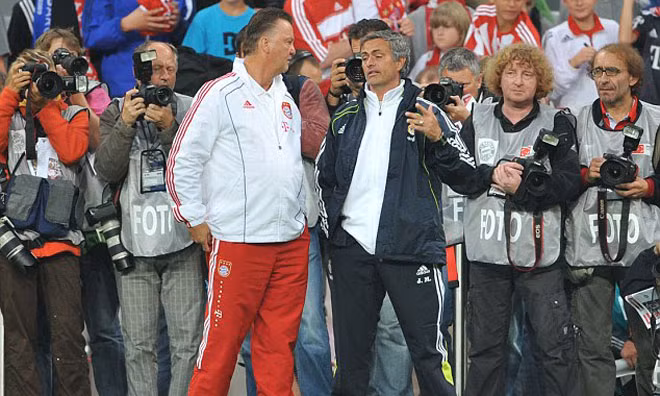 Mourinho không hề lo ngại Van Gaal và sự trỗi dậy của M.U.