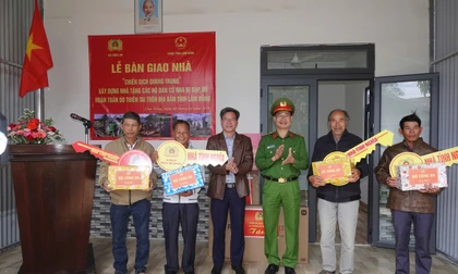 Công an tỉnh Lâm Đồng hoàn thành 'Chiến dịch Quang Trung', vượt tiến độ đề ra