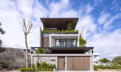 Ngôi nhà hiện đại với thiết kế mở