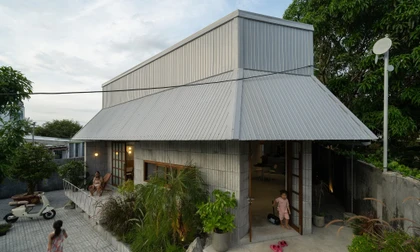 Ngôi nhà 80m2 có thiết kế đội nón thú vị