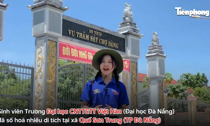 Bạn trẻ Đà Nẵng số hóa địa chỉ đỏ