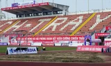 Cận cảnh sân vận động Lạch Tray, Hải Phòng.