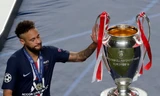 Neymar nuối tiếc chiếc cúp Champions League.