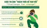 Phát động cuộc thi ảnh Thách thức để thay đổi