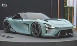 Hé lộ thiết kế siêu xe điện của Lexus