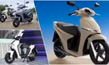 Loạt xe máy điện trang bị hai pin tại Việt Nam