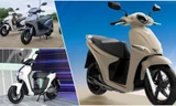 Loạt xe máy điện trang bị hai pin tại Việt Nam