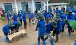 Thanh niên Sơn La ra quân khắc phục hậu quả mưa lũ