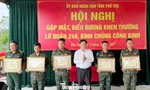 UBND tỉnh Phú Thọ gặp mặt, biểu dương lính công binh vận hành cầu phao Phong Châu