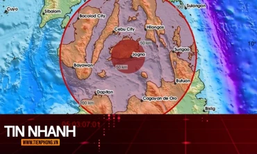 TIN NHANH: Động đất tại Philippines, ban bố cảnh báo sóng thần ở các quốc gia lân cận