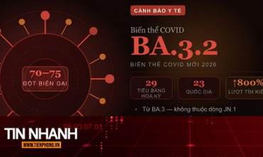 TIN NHANH: Biến thể Covid-19 've sầu' mới được Bộ Y tế cảnh báo có nguy hiểm không?