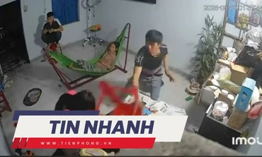 TIN NHANH: Phẫn nộ cảnh anh trai dùng ghế nhựa đánh tới tấp vào đầu em gái ở Quảng Ngãi