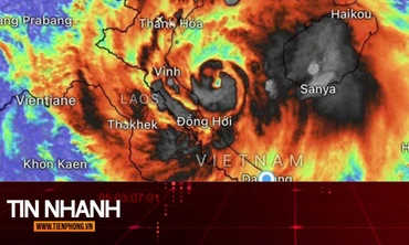 TIN NHANH: Điểm nguy hiểm hiếm gặp của bão số 5