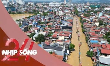 NHỊP SỐNG 24: Vì sao lũ trên sông Cầu, sông Thương rút chậm, ngập lụt kéo dài?