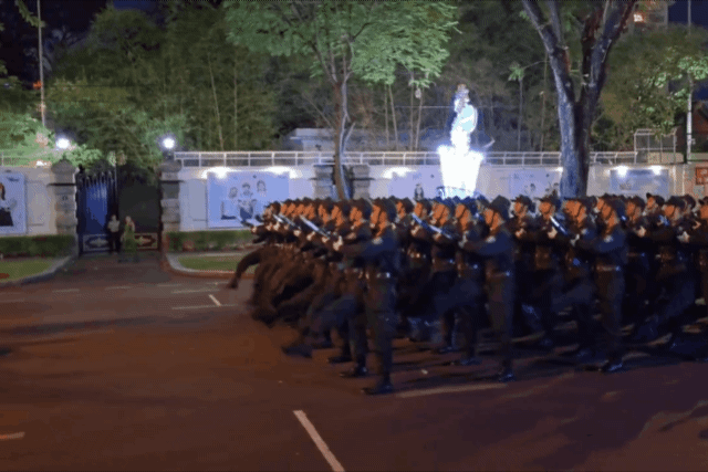 Tổng hợp luyện diễu binh, diễu hành lần 2: Hào khí vang vọng giữa lòng thành phố