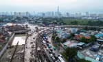 Ngổn ngang ở công trường nút giao hơn 3.400 tỷ chậm tiến độ tại TPHCM