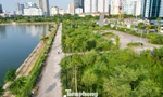 Cá chết bốc mùi, cỏ dại cao quá đầu trong công viên gần 750 tỷ đồng tại Hà Nội