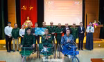 Quà Xuân ấm áp BIDV và báo Tiền Phong tặng thương bệnh binh, người có công