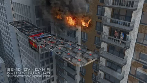 Xe bus đi trên đầu các phương tiện khác: Tắc đường ư, quên đi ảnh 1